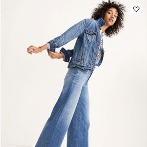 Madewell Wide-leg crop jeans